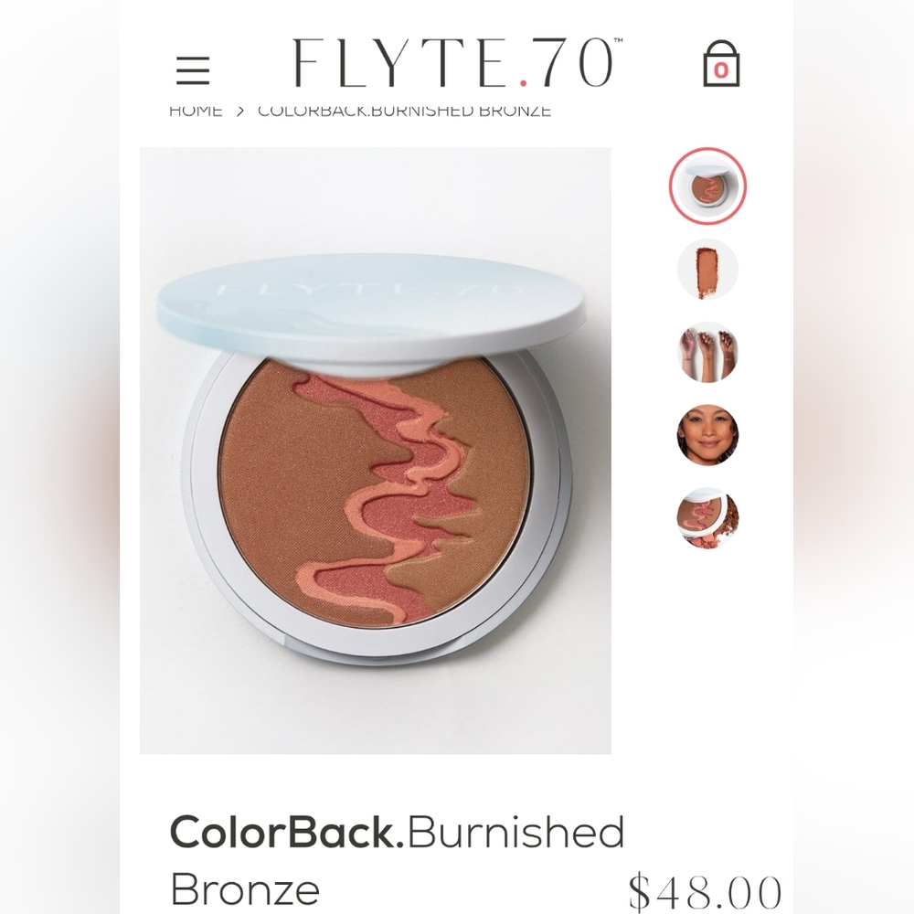 FLYTE 70 Bronzer in Burnished Bronze